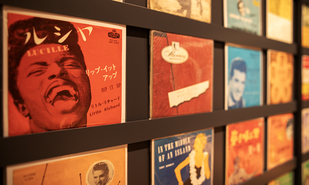 レコード歴史展示館60's